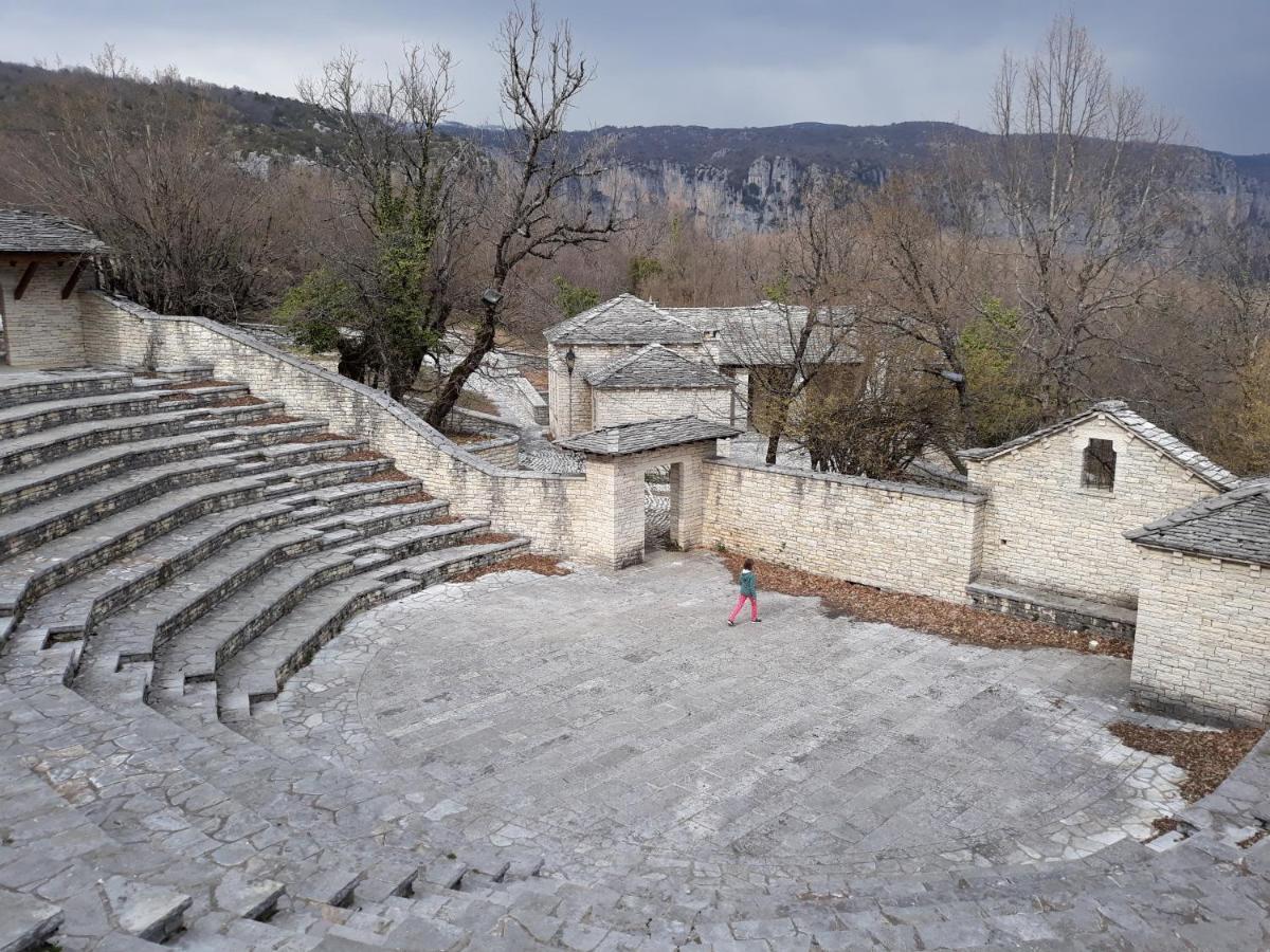 Vikos Hotel Монодендри Экстерьер фото