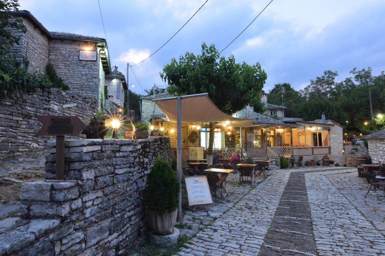 Vikos Hotel Монодендри Экстерьер фото